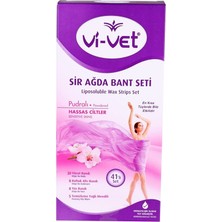 Vi-Vet Vi Vet Vivet Sir Ağda Bandı S41'Lı Set Pudralı