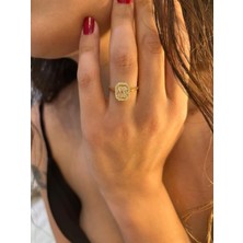 Çelikoğlu Kuyumculuk 8 Ayar Altın Taşlı Yüzük 1,64 gr