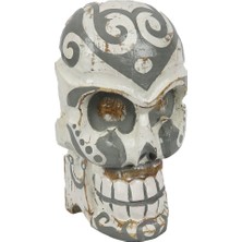 Boho Bazzar Ahşap El Yapımı Kuru Kafa 25 cm