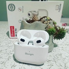 Atongm Air 8 Pro. Nesil (Magsafe Özellikli Şarj Kutusu) Uyumlu Ios/android