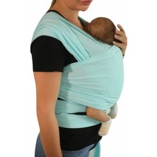 KYCBABY Sertifikalı Esnek Wrap Sling Bebek Taşıma Şalı Doğumdan İtibaren 15 Kg Kadar
