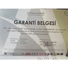 Artemis Artozonegen Ozon Dezenfeksiyon Jeneratörü (Makinesi) Virüs ve Bakterilere Karşı %99,9 Etkili ART001