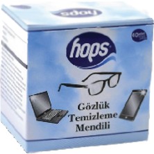 Hops Gözlük Temizleme Mendil 40'lı, 8 Kutu , (40 X 8 ADET) - 320 Yaprak