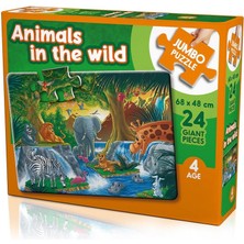 Oyuncakmatik Animal Wild Çocuk Puzzle & Yapboz - 24 Parça