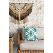 Caisya Home Modern Desenli Çift Yön Dijital Baskılı Dekoratif Kırlent Kılıfı Yastık Kılıfı 39 x 39 cm