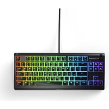 Steelseries Apex 3 Tkl Türkçe Gaming Klavye - 8 Bölge Rgb Aydınlatma - IP32 Sıvı Dayanıklılık