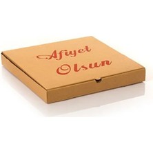 Koli Kutu Gelsin Pizza Kutusu 26X26X4CM (100 Adet)