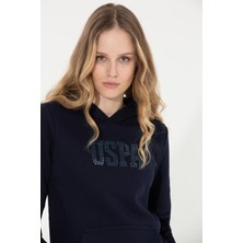 U.S. Polo Assn. Kadın Lacivert Sweatshirt 50256249-VR033