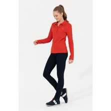 U.S. Polo Assn. Kadın Kırmızı Sweatshirt 50261237-VR030