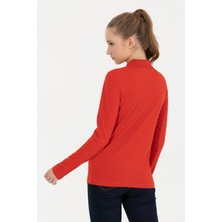 U.S. Polo Assn. Kadın Kırmızı Sweatshirt 50261237-VR030