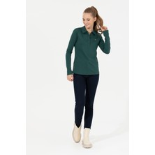 U.S. Polo Assn. Kadın Yeşil Sweatshirt 50261237-VR054