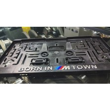 BMG Bmw Born In M Town Ön ve Arka Kare Plakalık