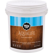 Tek Boya (Aqualife) Su Bazlı Ahşap Koruyucu Kokusuz Ceviz 2,5 Lt