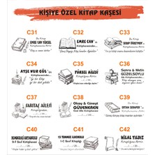 Kaşem Kitap Kurtlarına ve Kişiye Özel Kitap Kaşesi Kitap Mühürü