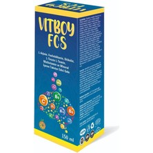 Vitboy FCS Multivitamin ve Mineral İçeren Takviye Edici Gıda 150 ml Şurup