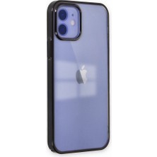 Ankacep Apple iPhone 12 Kılıf Element Silikon Kapak + Kablo Koruyucu