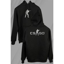 Kendim Seçtim Cs Go Csgo Counter Strike Global Offensıve Ön ve Arka Baskılı Sweatshirt Unisex Kapüşonlu Hoodie