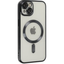 Ankacep Apple iPhone 14 Kılıf Kross Magneticsafe Kapak + Kablo Koruyucu