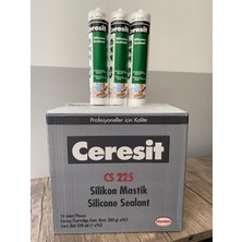 Ceresit Cs 225 Silikon Mastik Beyaz 280 gr 12'li Paket