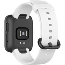 Dexmon Xiaomi Mi Watch Lite 2 Kordon Tokalı Kolay Ayarlanabilir Esnek Silikon Spor Şık Tasarım Kordon Kayış