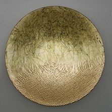 Glaze Mud Cam Gold Meyve Tabağı  30 cm