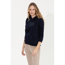 U.S. Polo Assn. Kadın Lacivert Sweatshirt 50256249-VR033