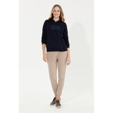 U.S. Polo Assn. Kadın Lacivert Sweatshirt 50256249-VR033