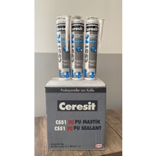 Ceresit Cs 51 Fc Pu Mastik Gri 280 ml 9'lu Paket