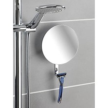 Wenko Banyo Duş Ayna Kendinden Yapışkanlı Sabitlenebilir Ayna Paslanmaz Çelik