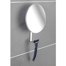 Wenko Banyo Duş Ayna Kendinden Yapışkanlı Sabitlenebilir Ayna Paslanmaz Çelik