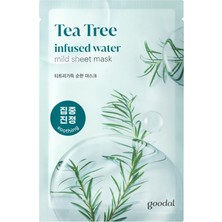 Goodal Tea Tree Infused Water Mild Sheet Mask - Yatıştırıcı Çay Ağacı Maskesi