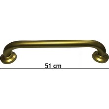 Pasus Paslanmaz Bronz Engelli Tutunma Barı Tutamağı 51 Cm Wc Banyo