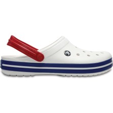 Crocs Crocband Terlik Sandalet Beyaz  / Mavi  Jean