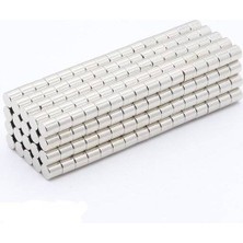 Hdg Neodyum Mıknatıs Magnet - 4 mm Çap - 4 mm Kalınlık