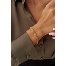 By Golden House Rope Örgü Bileklik