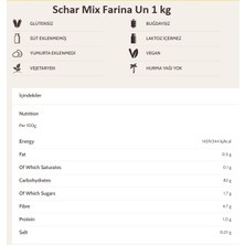 Schar Farina Glutensiz Makarna Erişte Mantı Unu 1 kg
