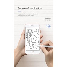 TEKNETSTORE Orjinal Stylus Dokunmatik Çizim Kalemi Tüm Tablet Modelleri Uyumlu