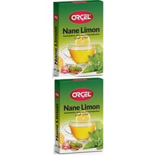 Orçel Nane Limon (Mentöllü) Aromalı İçecek Tozu Oralet Çay 2 x 200 gr