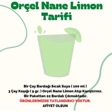 Orçel Nane Limon (Mentöllü) Aromalı İçecek Tozu Oralet Çay 2 x 200 gr