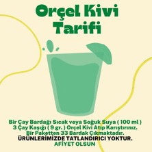 Orçel Kivi Aromalı İçecek Tozu Oralet Çay 300 grX 4 Adet