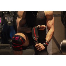 Fitness Antrenman Bilekliği Wraps , Antrenman Dizliği Knee Wraps  2'li Paket