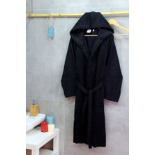 Çeştepe Aday Kapşonlu Bornoz %100 Pamuk