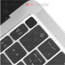 AktarMobile MacBook Air 13 2020 A2179 Uyumlu Şeffaf Klavye Koruyucu Türkçe Q Silikon Ped Trasparan