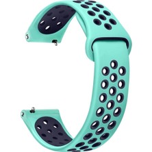 Basias Huawei Watch Gt 2e / Gt Runner / Gt2 / Gt 2 Pro / Gt 3 Pro (46MM)DELIKLI Spor Yumuşak Silikon Kordon Kayış