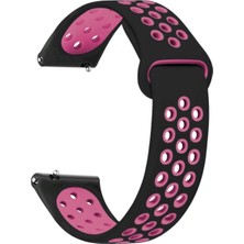 Basias Huawei Watch Gt 2e / Gt Runner / Gt2 / Gt 2 Pro / Gt 3 Pro (46MM)DELIKLI Spor Yumuşak Silikon Kordon Kayış