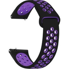 Basias Huawei Watch Gt 2e / Gt Runner / Gt2 / Gt 2 Pro / Gt 3 Pro (46MM)DELIKLI Spor Yumuşak Silikon Kordon Kayış