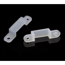 Rob Ada  Şerit Led Sabitleme Aparatı 8-10 mm Silikon - 10 Adet