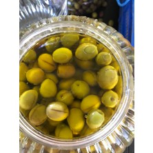 Bahçemden Köy Ürünleri Ev Yapımı Yeşil Suda Zeytin 1 kg