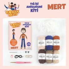 Tuva Amigurumi Seti, Rafadan Tayfa Mert, Amigurumi Oyuncak CAK04