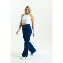 Moda-AK Kadın Fitilli Halter Yaka Crop / Bluz / Büstiyer